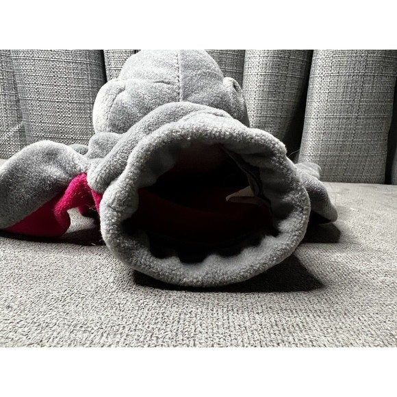VTG Plush Creations Inc Full Hand Puppet Octopus Gray Pink 1993 Stuffed Animal - Picture 3 of 11